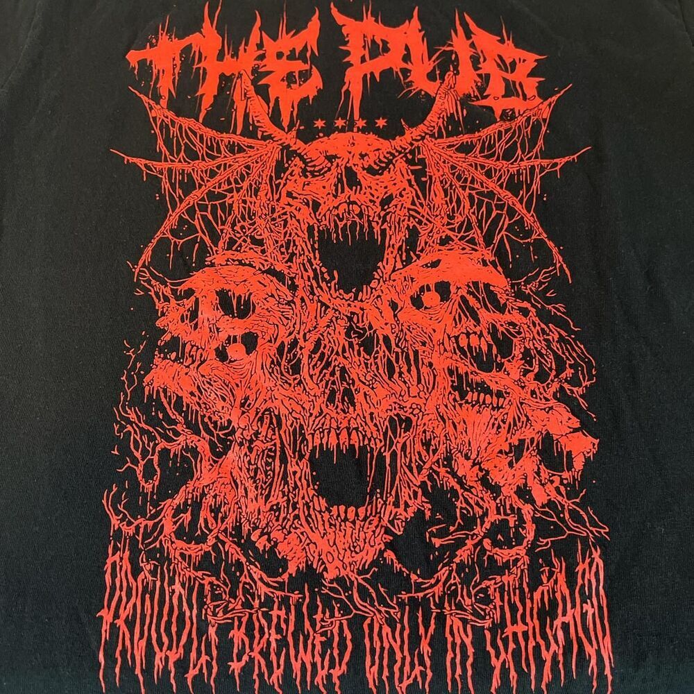 Chicago Revolution Brewing The Pub Graphic TShirt Black/Red Size Small